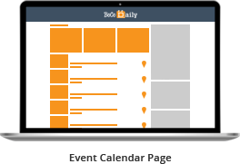 Event Calendar Page
